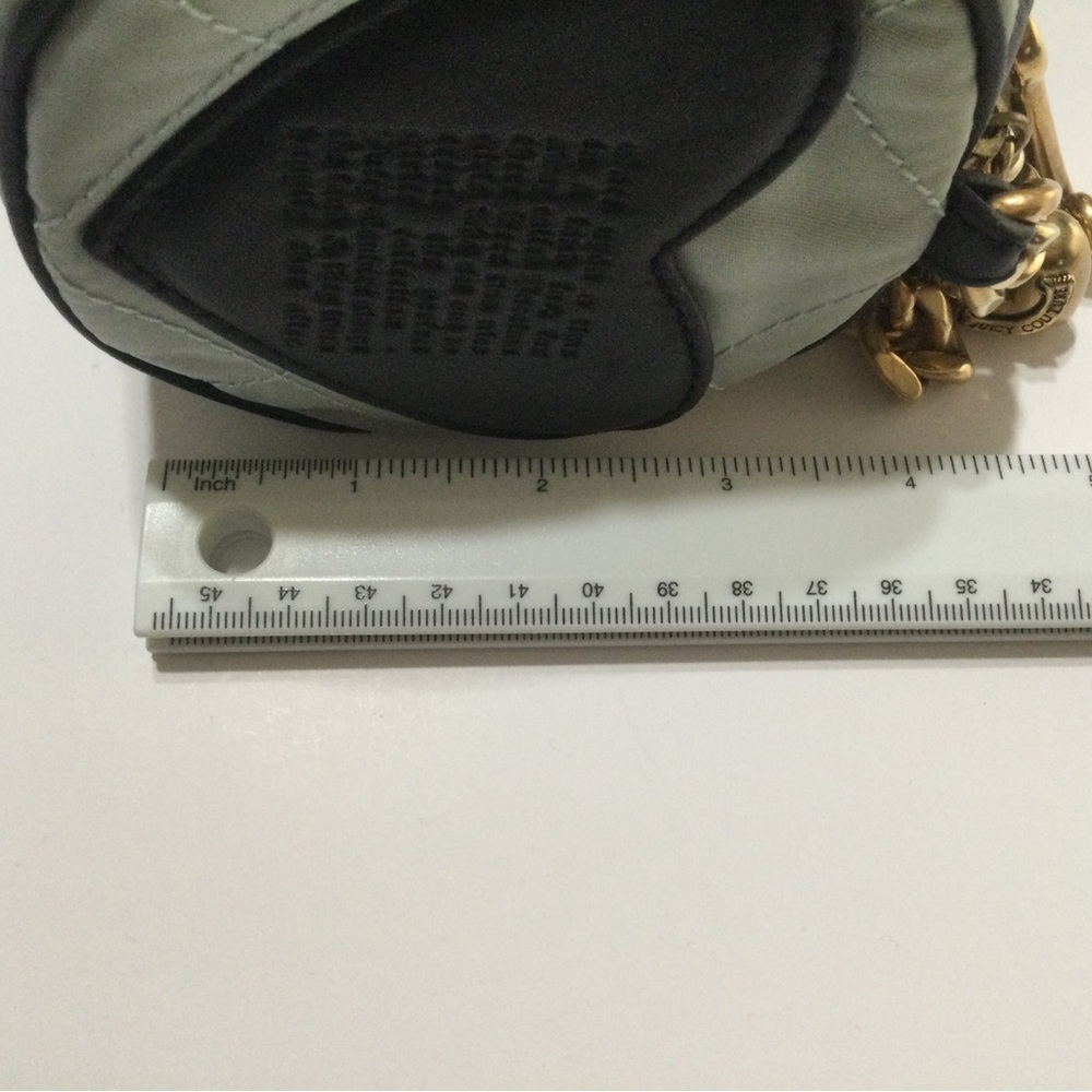 Juicy Couture Quilted Green Shoulder Bag - Picture 9 of 13